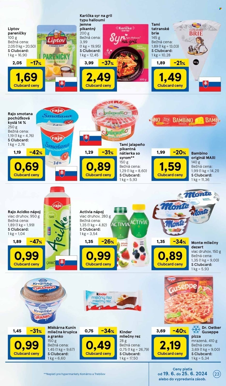 Leták TESCO - 19.6.2024 - 25.6.2024. Strana 23