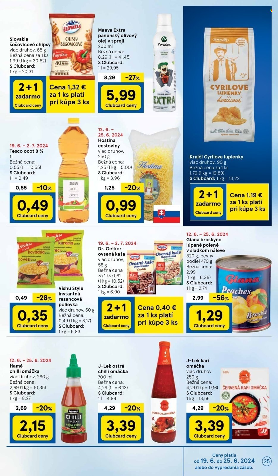 Leták TESCO - 19.6.2024 - 25.6.2024. Strana 25