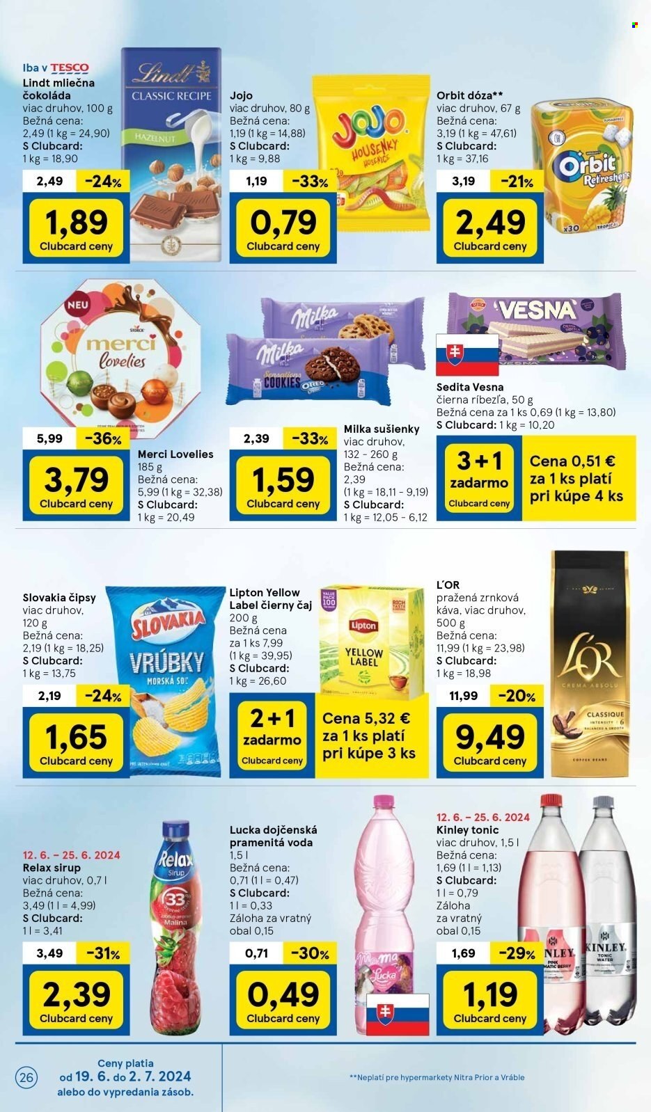 Leták TESCO - 19.6.2024 - 25.6.2024. Strana 26