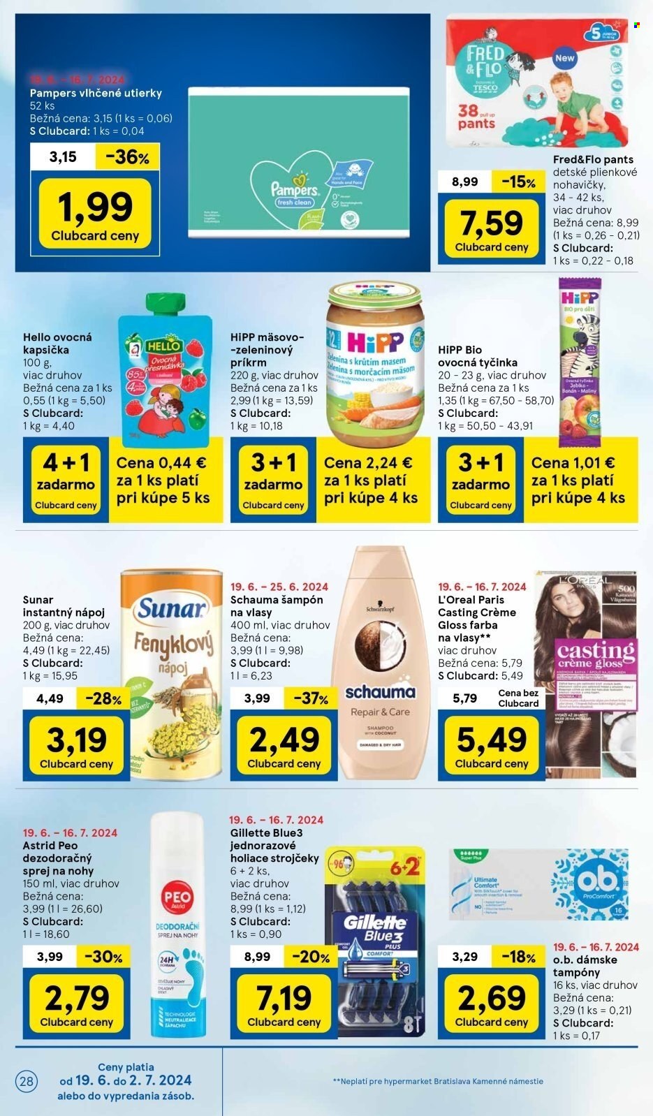 Leták TESCO - 19.6.2024 - 25.6.2024. Strana 28