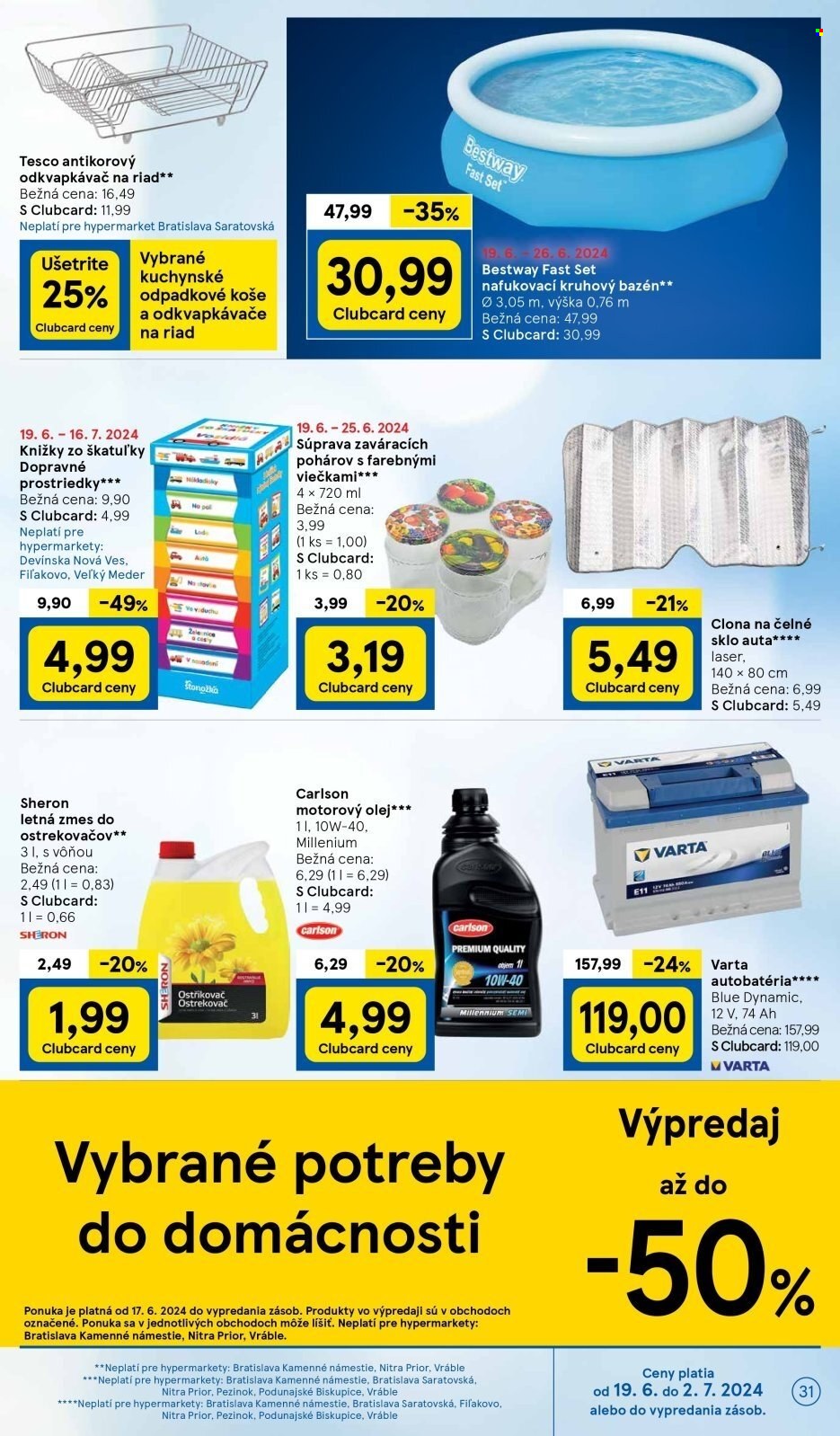 Leták TESCO - 19.6.2024 - 25.6.2024. Strana 31