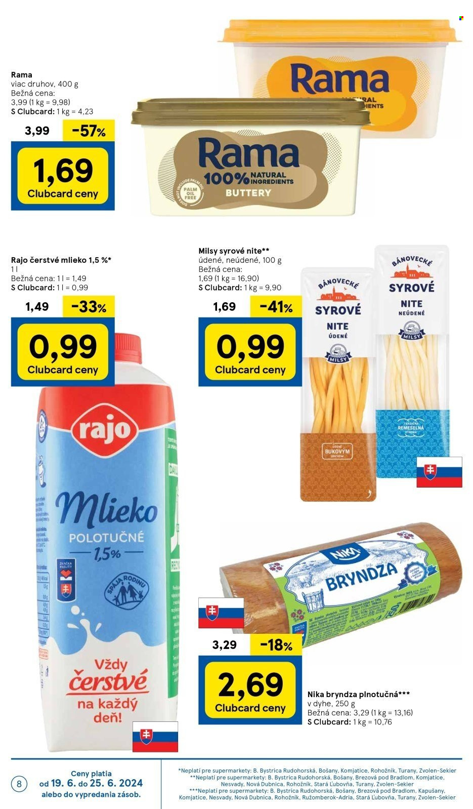 Leták TESCO supermarket - 19.6.2024 - 25.6.2024. Strana 8