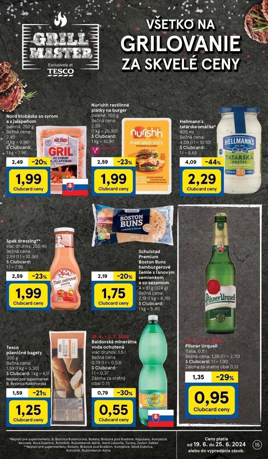 Leták TESCO supermarket - 19.6.2024 - 25.6.2024. Strana 15