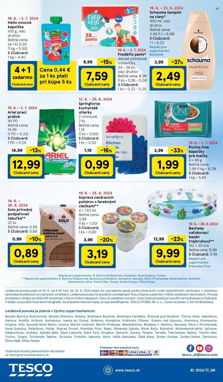 Leták TESCO supermarket - 19.6.2024 - 25.6.2024. Strana 19