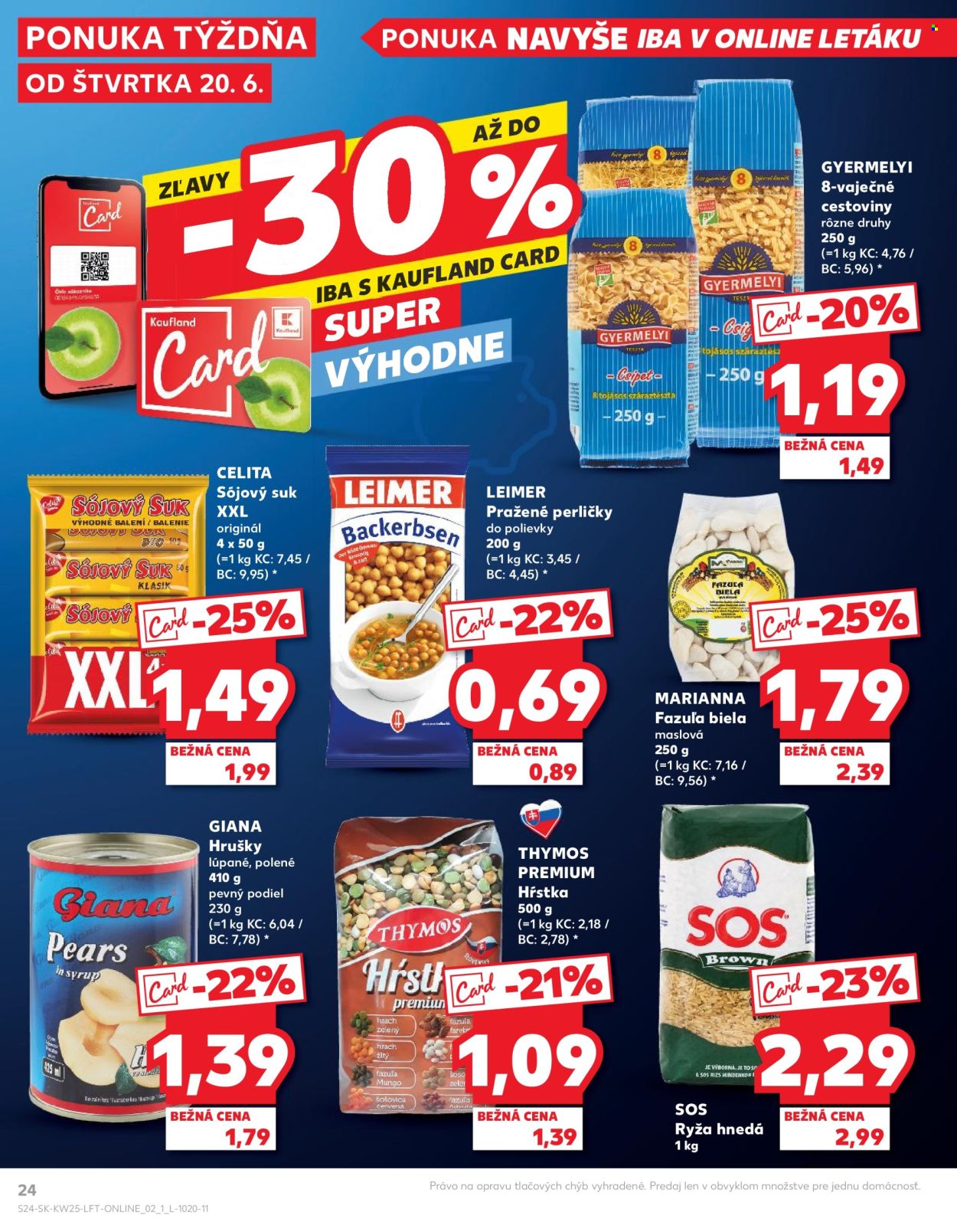 Leták Kaufland - 20.6.2024 - 26.6.2024. Strana 24
