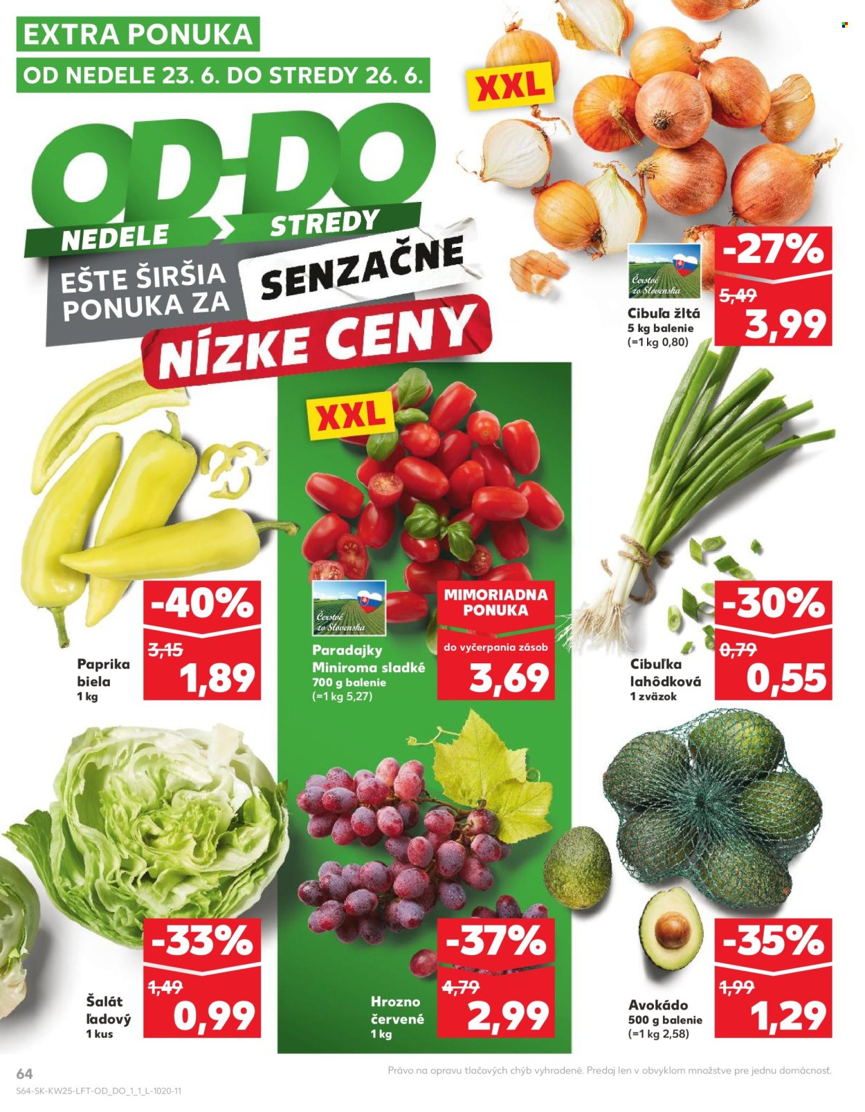Leták Kaufland - 20.6.2024 - 26.6.2024. Strana 64