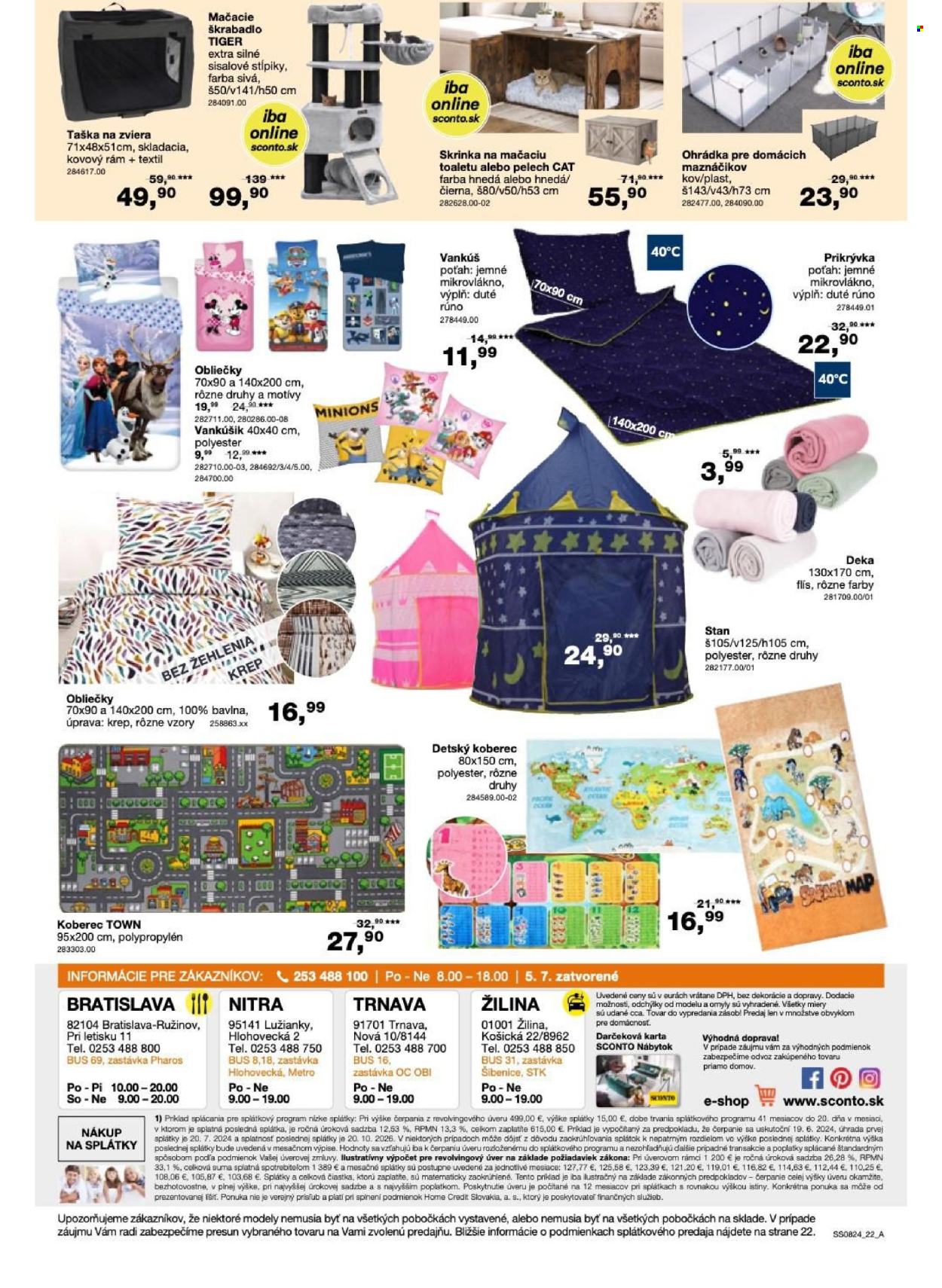 Leták Sconto nábytok - 19.6.2024 - 16.7.2024. Strana 22