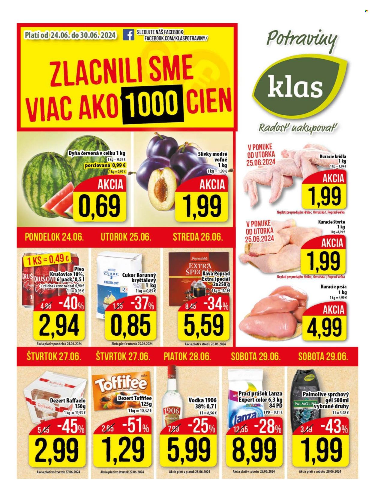 Leták Klas - 24.6.2024 - 30.6.2024. Strana 1