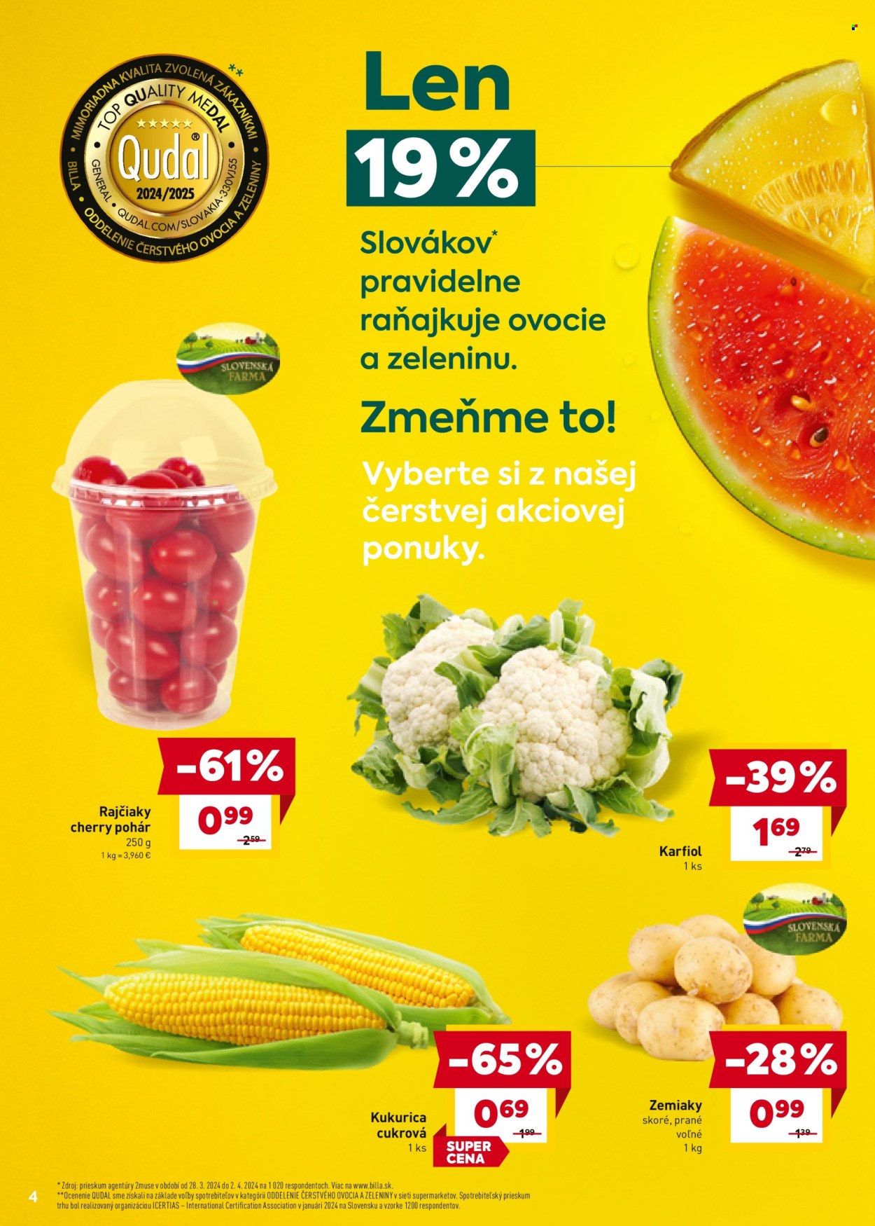 Leták Billa - 26.6.2024 - 2.7.2024. Strana 4