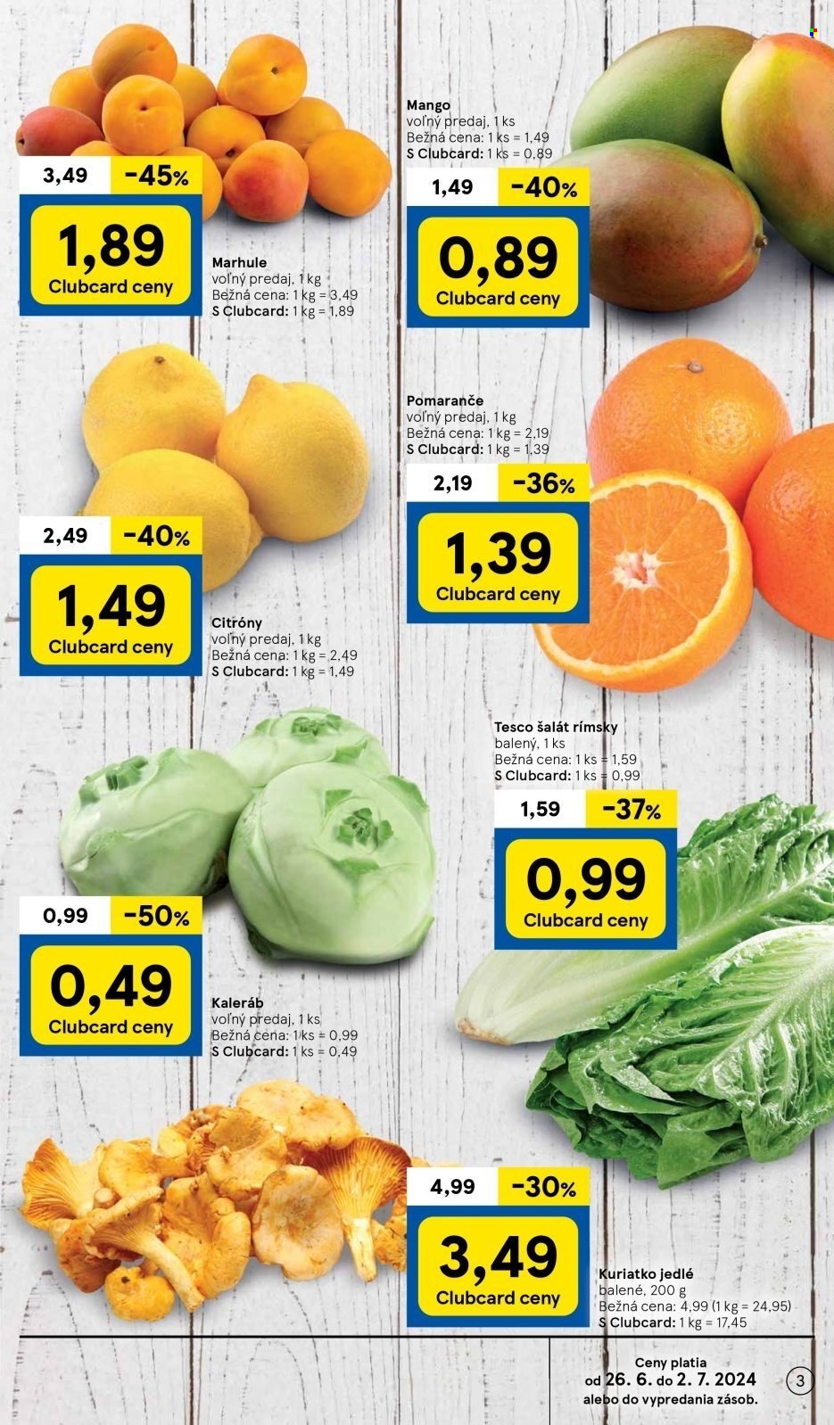 Leták TESCO - 26.6.2024 - 2.7.2024. Strana 3