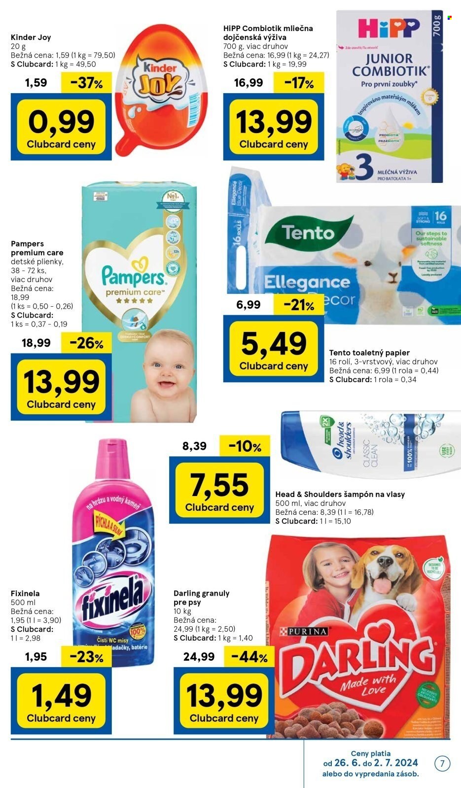 Leták TESCO - 26.6.2024 - 2.7.2024. Strana 7