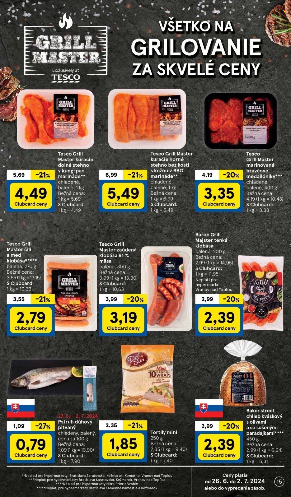 Leták TESCO - 26.6.2024 - 2.7.2024. Strana 15