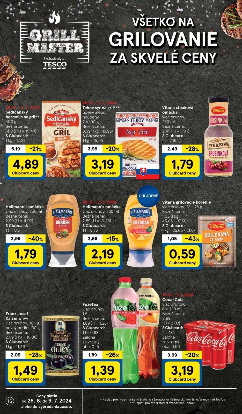 Leták TESCO - 26.6.2024 - 2.7.2024. Strana 16