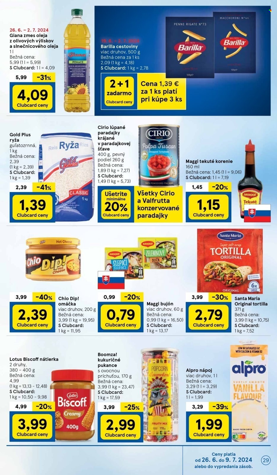 Leták TESCO - 26.6.2024 - 2.7.2024. Strana 29