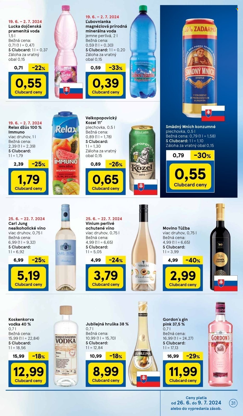 Leták TESCO - 26.6.2024 - 2.7.2024. Strana 31
