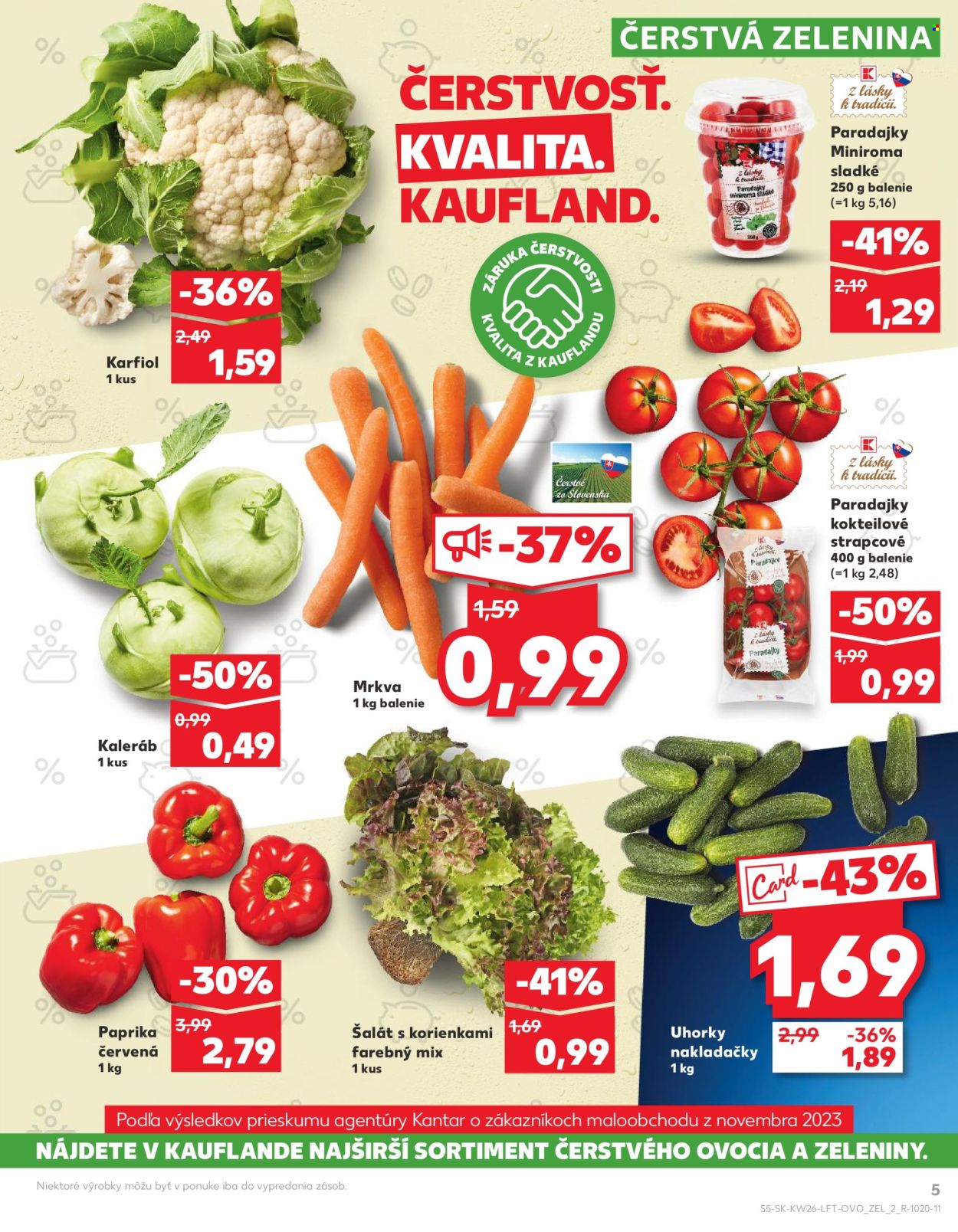 Leták Kaufland - 27.6.2024 - 3.7.2024. Strana 5