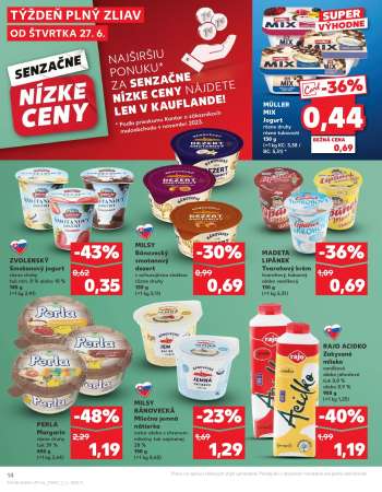 thumbnail - MÜLLER MIX Jogurt rôzne druhy rôzne tukovosti 130 g