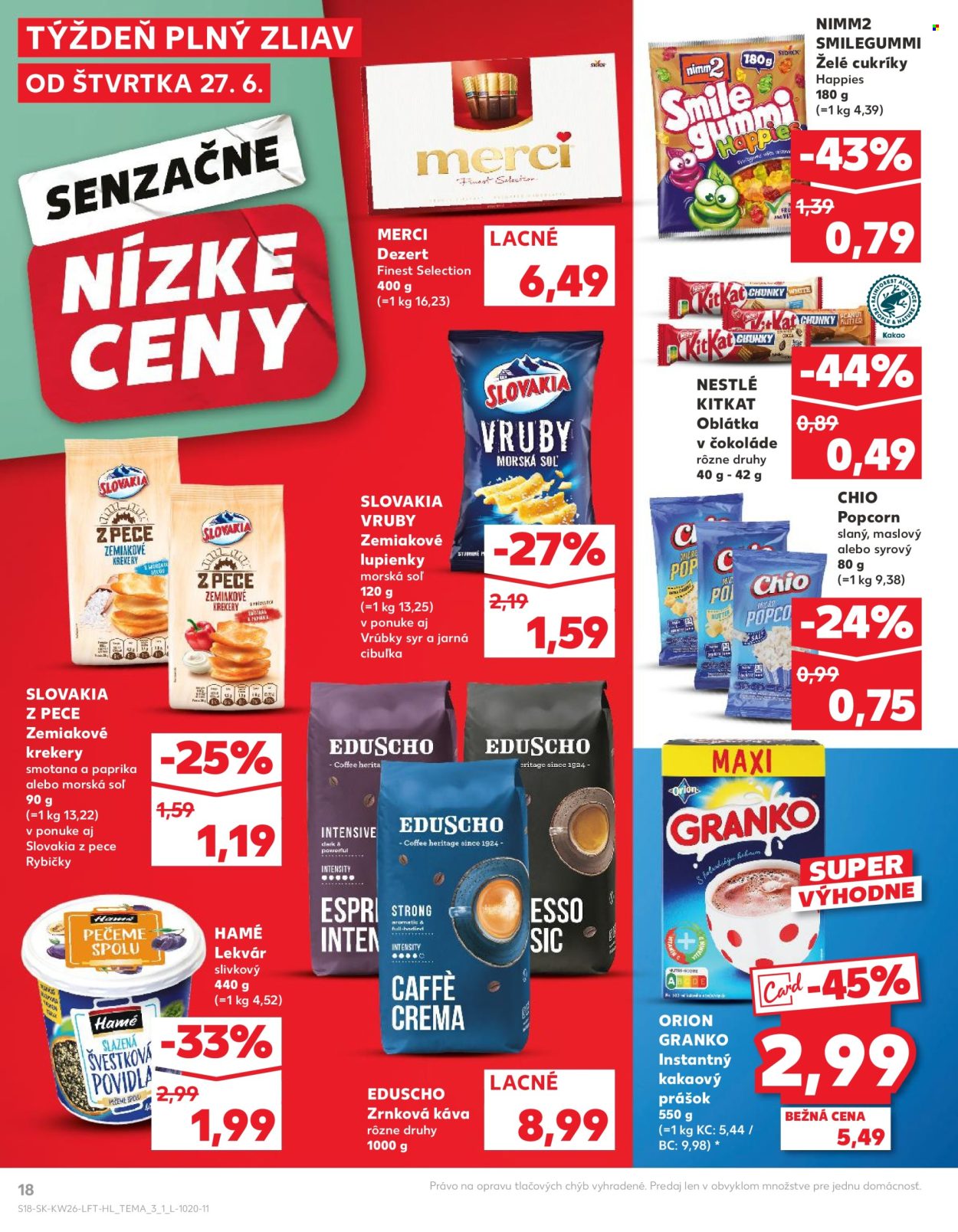 Leták Kaufland - 27.6.2024 - 3.7.2024. Strana 18