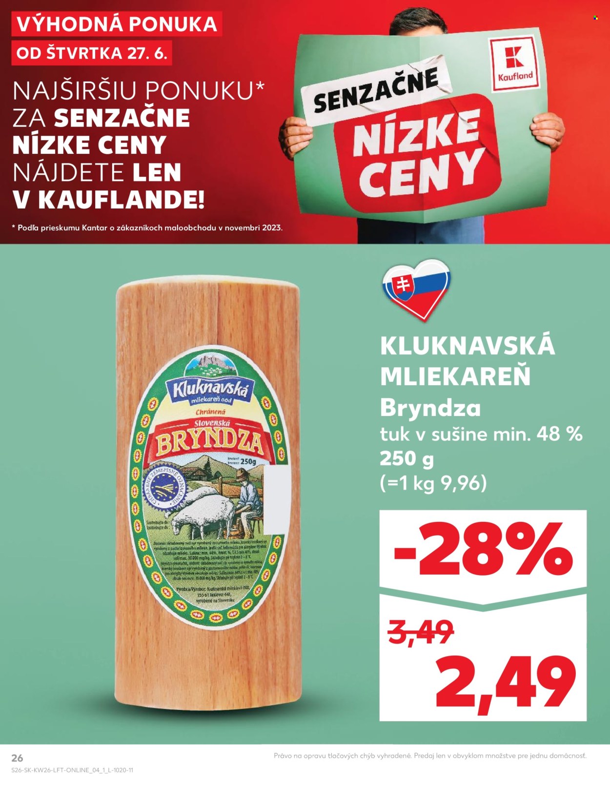 Leták Kaufland - 27.6.2024 - 3.7.2024. Strana 26