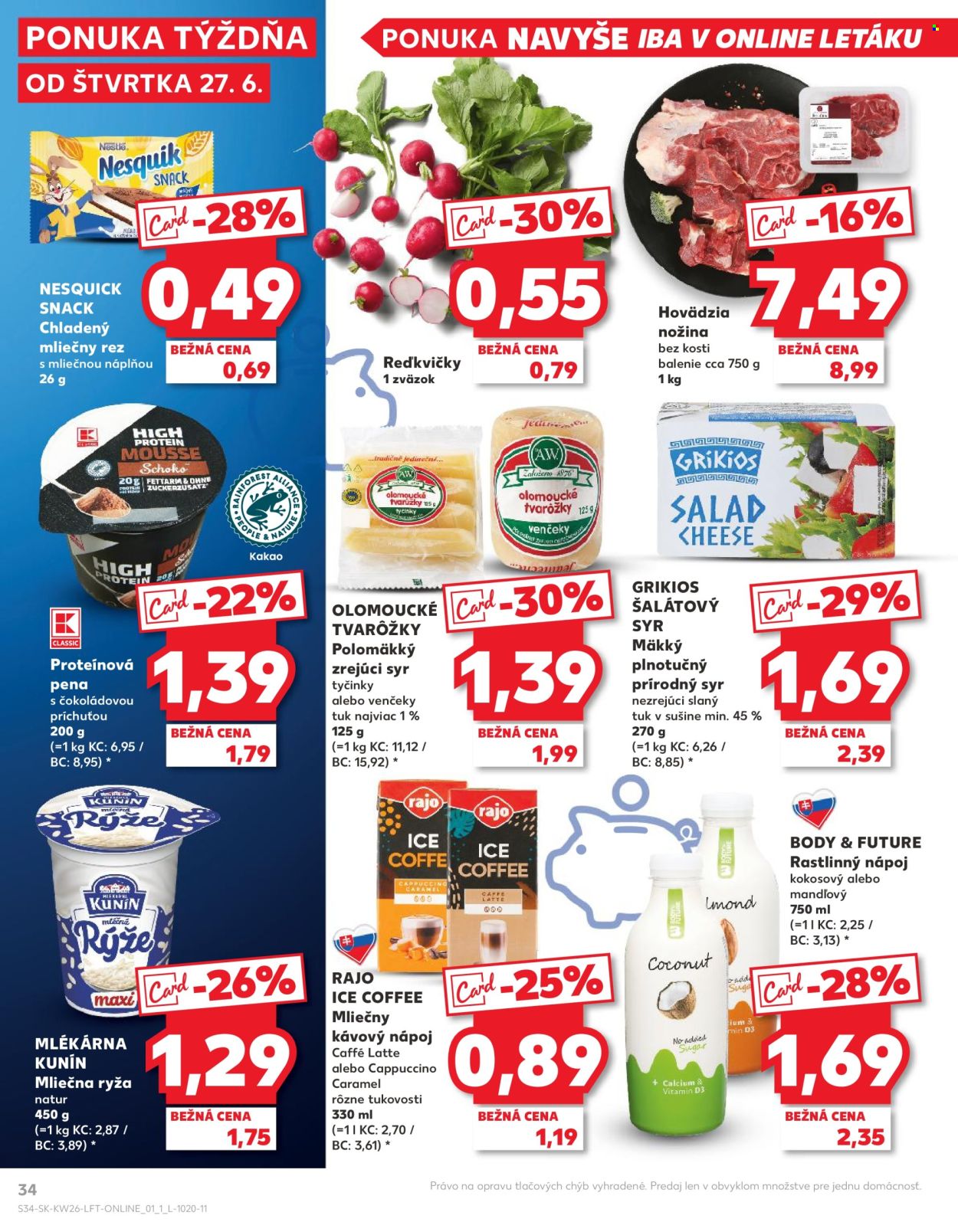 Leták Kaufland - 27.6.2024 - 3.7.2024. Strana 34