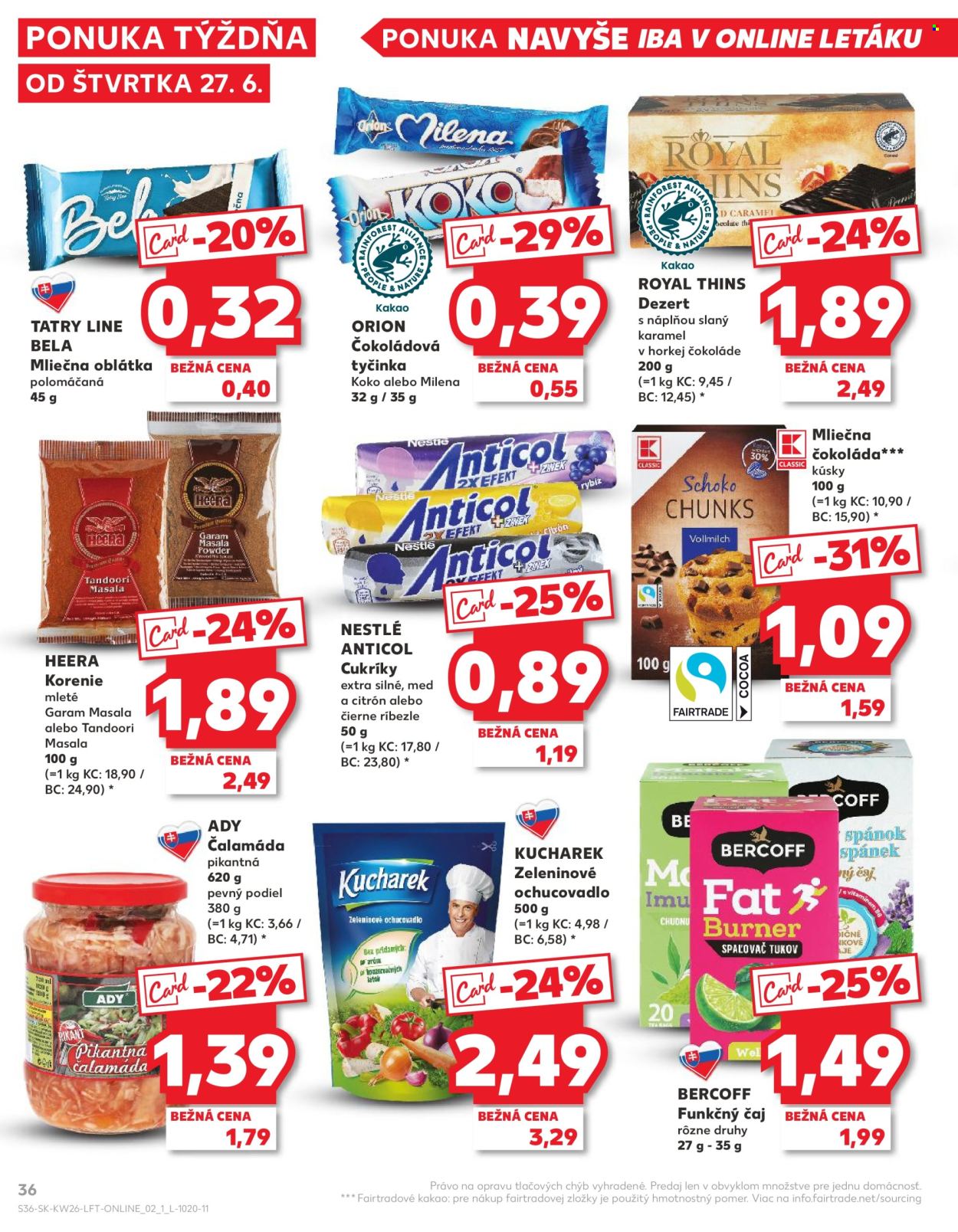 Leták Kaufland - 27.6.2024 - 3.7.2024. Strana 36