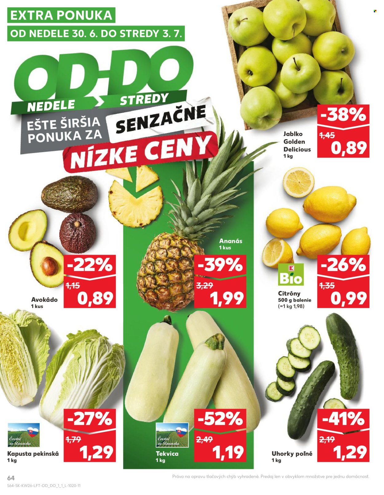 Leták Kaufland - 27.6.2024 - 3.7.2024. Strana 64