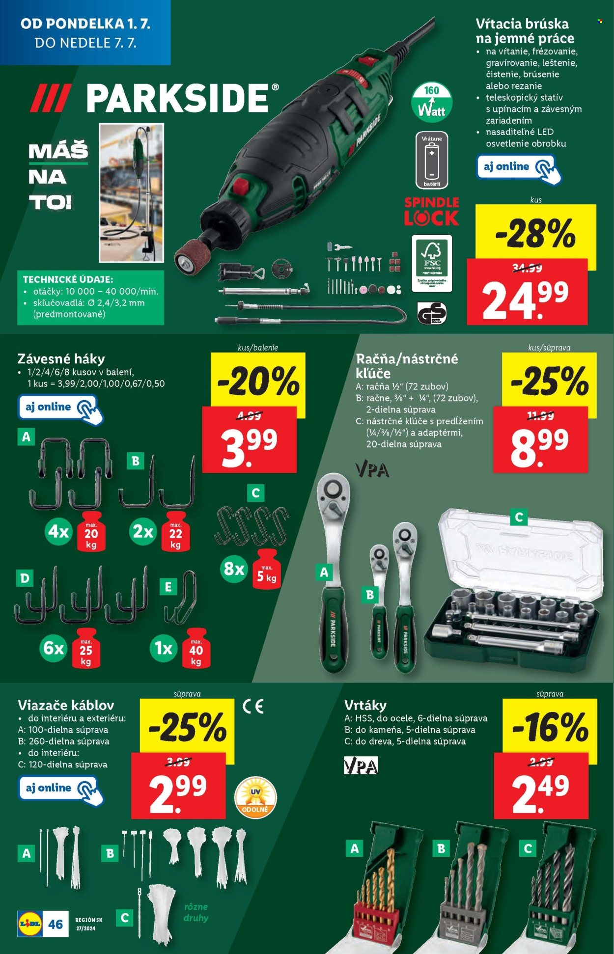 Leták Lidl - 1.7.2024 - 7.7.2024. Strana 50