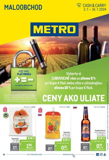 Leták Metro - 3.7.2024 - 16.7.2024.