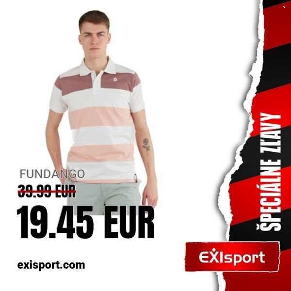 Leták Exisport. Strana 2