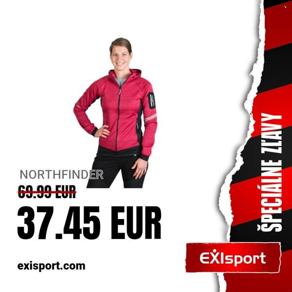 Leták Exisport. Strana 3