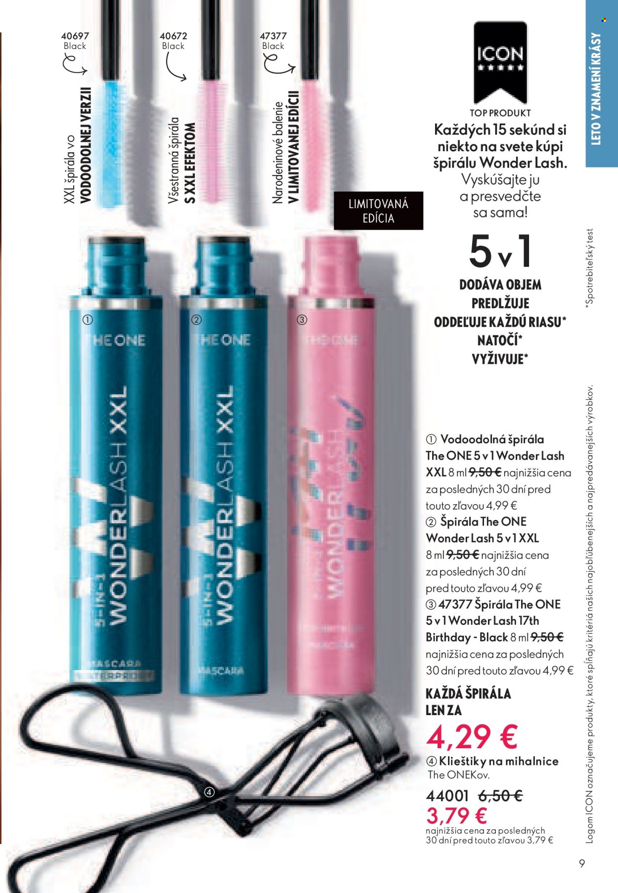 Leták Oriflame - 9.7.2024 - 29.7.2024. Strana 9