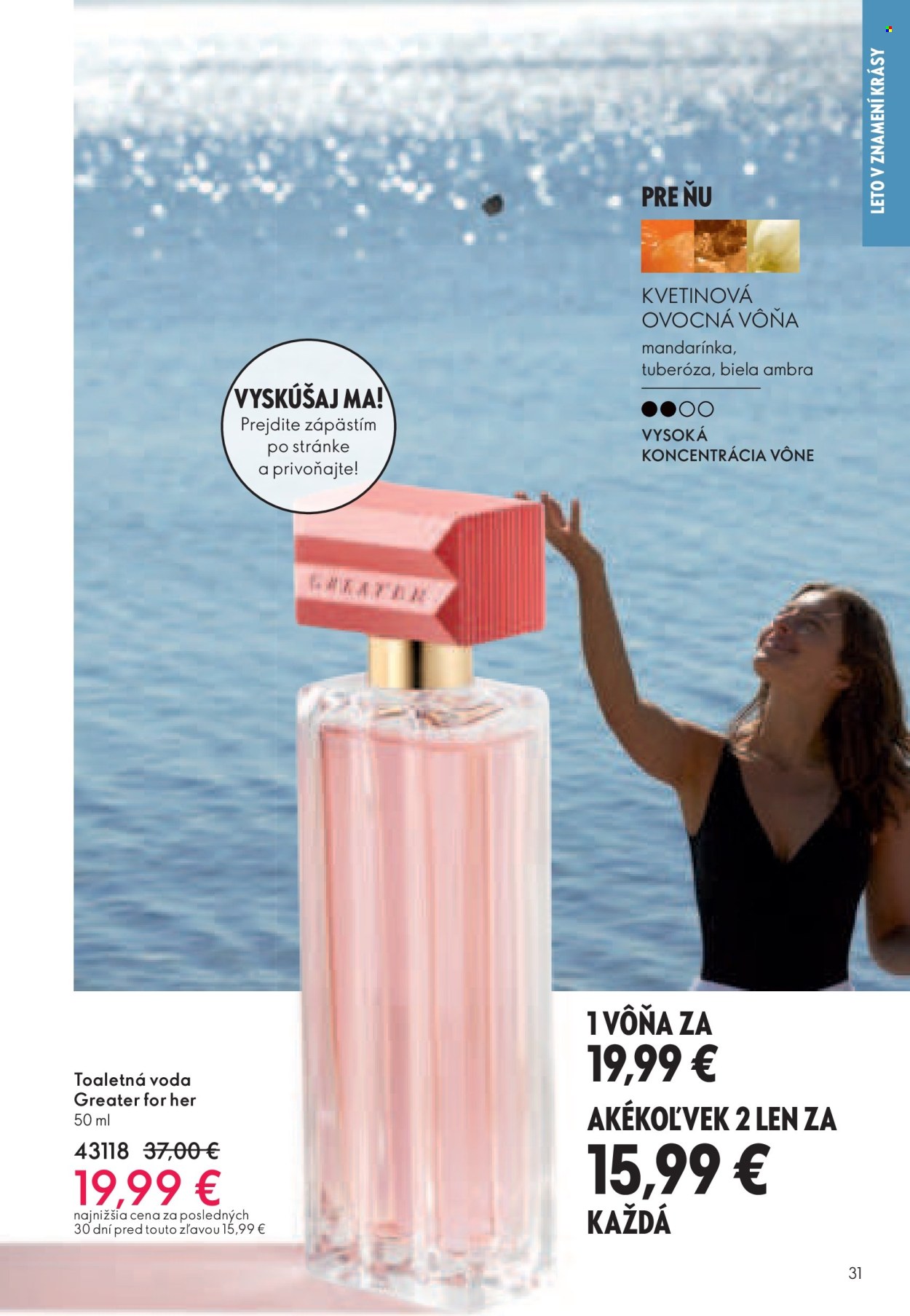 Leták Oriflame - 9.7.2024 - 29.7.2024. Strana 31