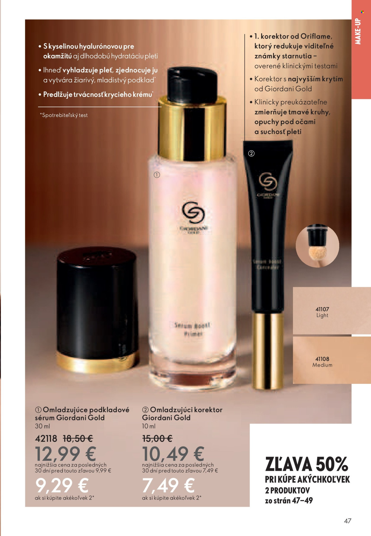 Leták Oriflame - 9.7.2024 - 29.7.2024. Strana 47