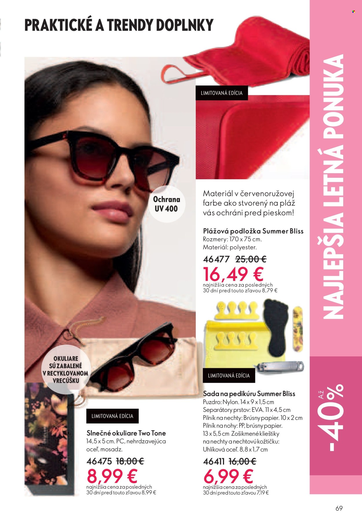 Leták Oriflame - 9.7.2024 - 29.7.2024. Strana 69