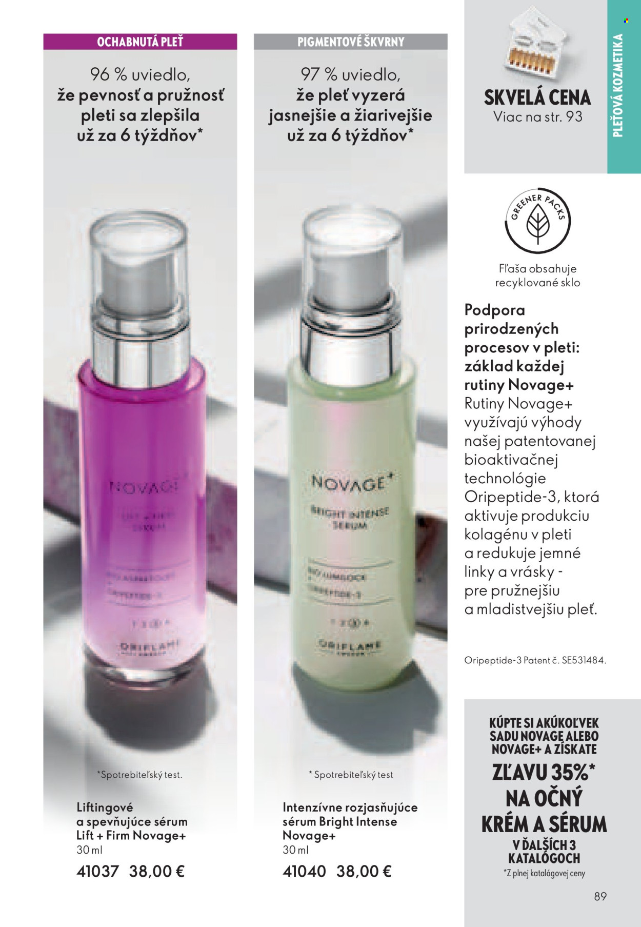 Leták Oriflame - 9.7.2024 - 29.7.2024. Strana 89