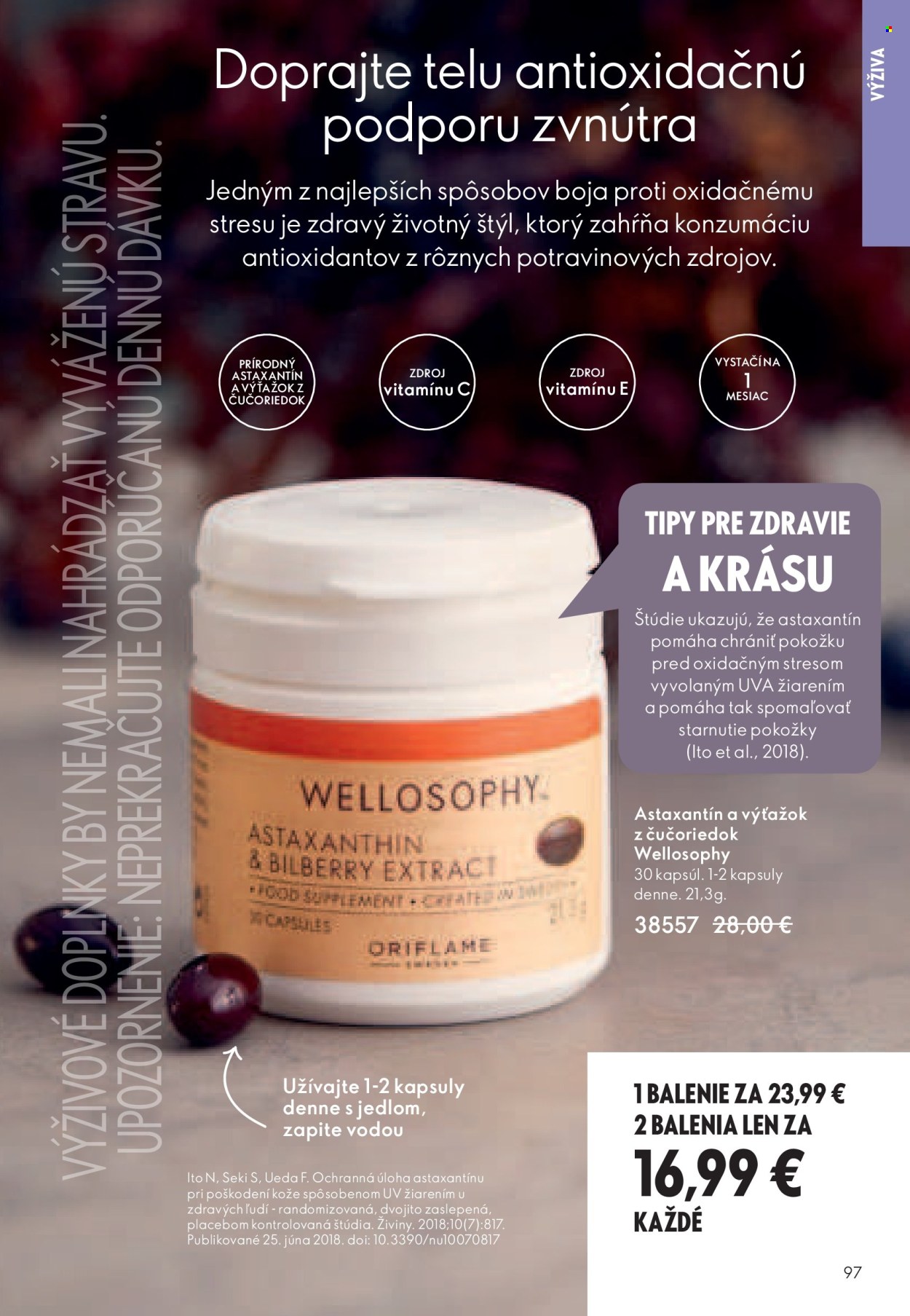 Leták Oriflame - 9.7.2024 - 29.7.2024. Strana 97