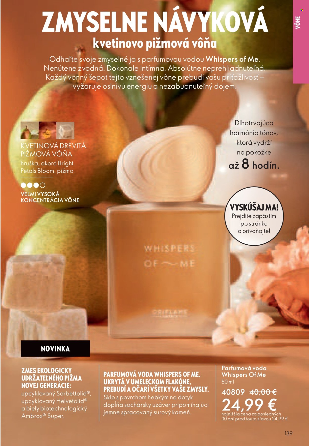 Leták Oriflame - 9.7.2024 - 29.7.2024. Strana 139