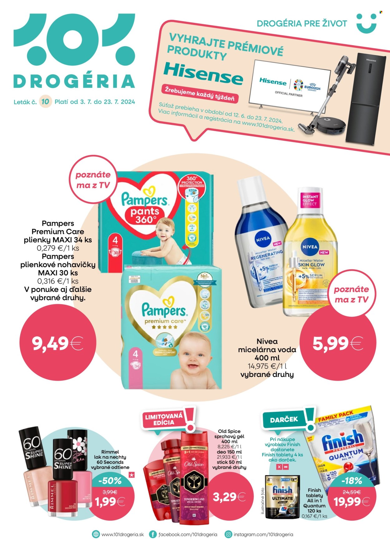 Leták 101 Drogerie - 3.7.2024 - 23.7.2024. Strana 1