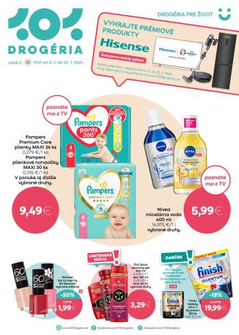 Leták 101 Drogerie - 3.7.2024 - 23.7.2024.