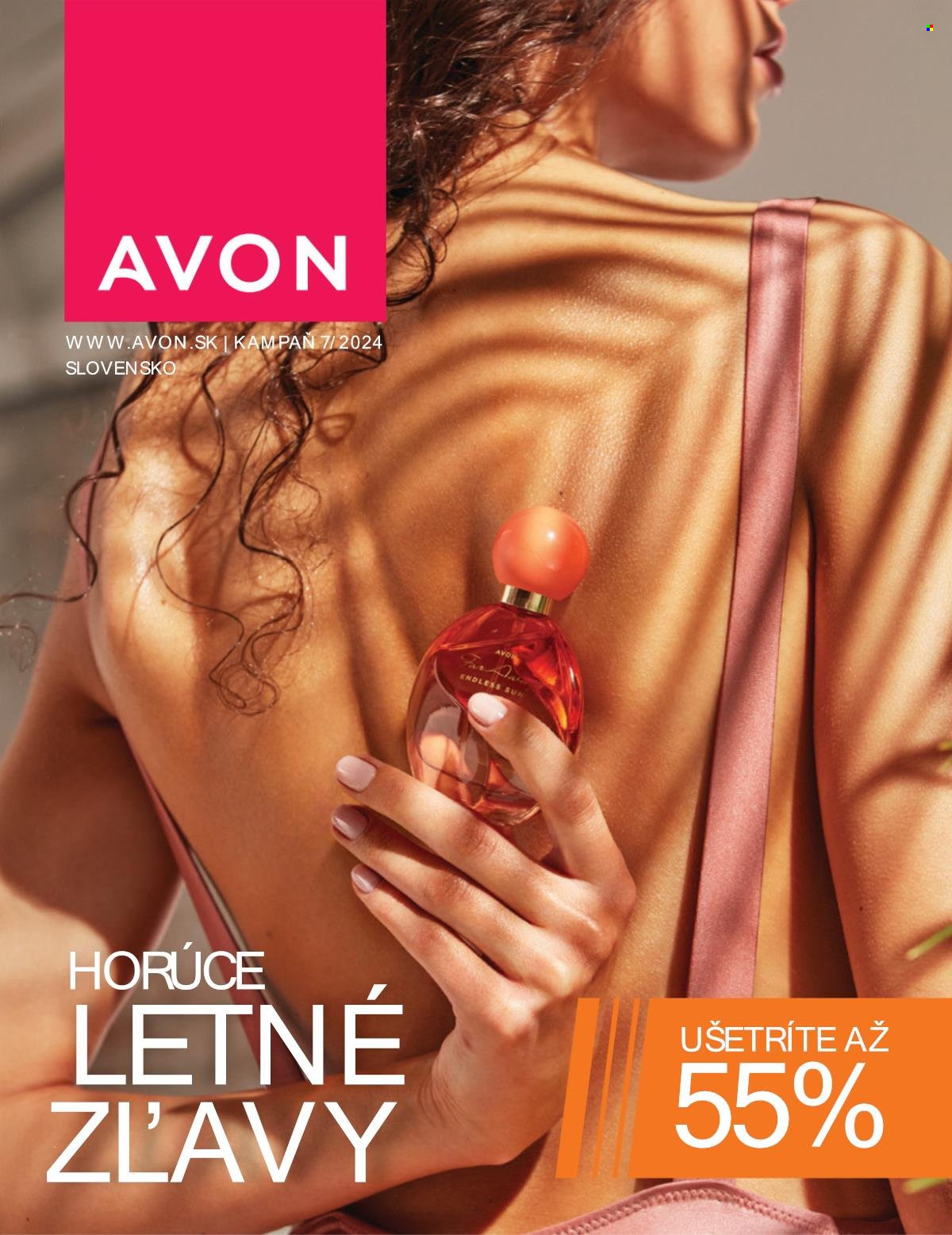 Leták Avon - 1.7.2024 - 31.7.2024. Strana 1