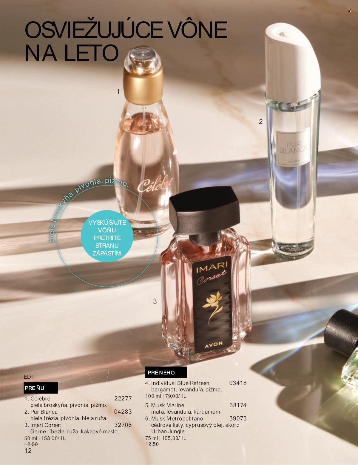 Leták Avon - 1.7.2024 - 31.7.2024. Strana 12