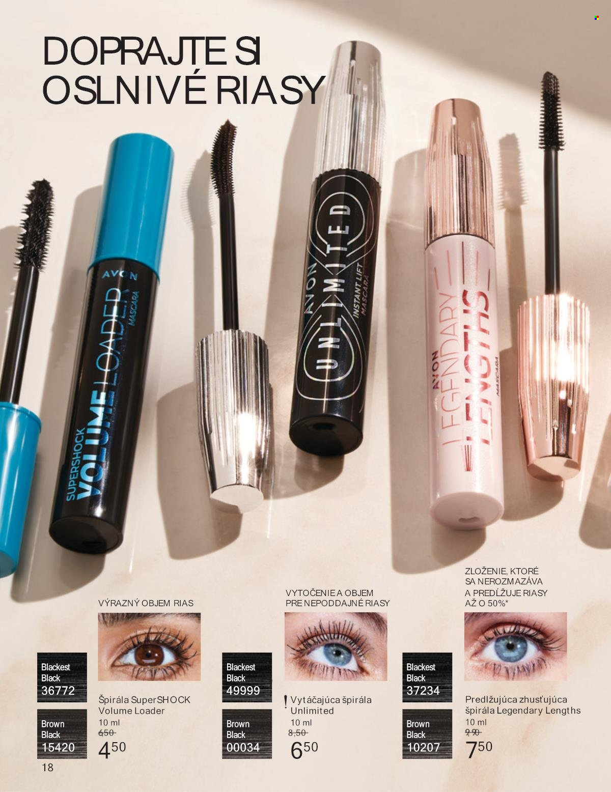 Leták Avon - 1.7.2024 - 31.7.2024. Strana 18