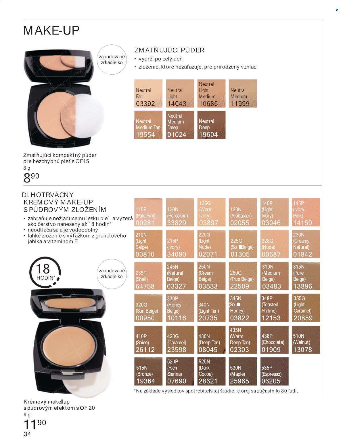 Leták Avon - 1.7.2024 - 31.7.2024. Strana 34