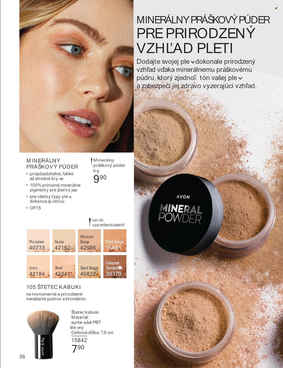 Leták Avon - 1.7.2024 - 31.7.2024. Strana 36