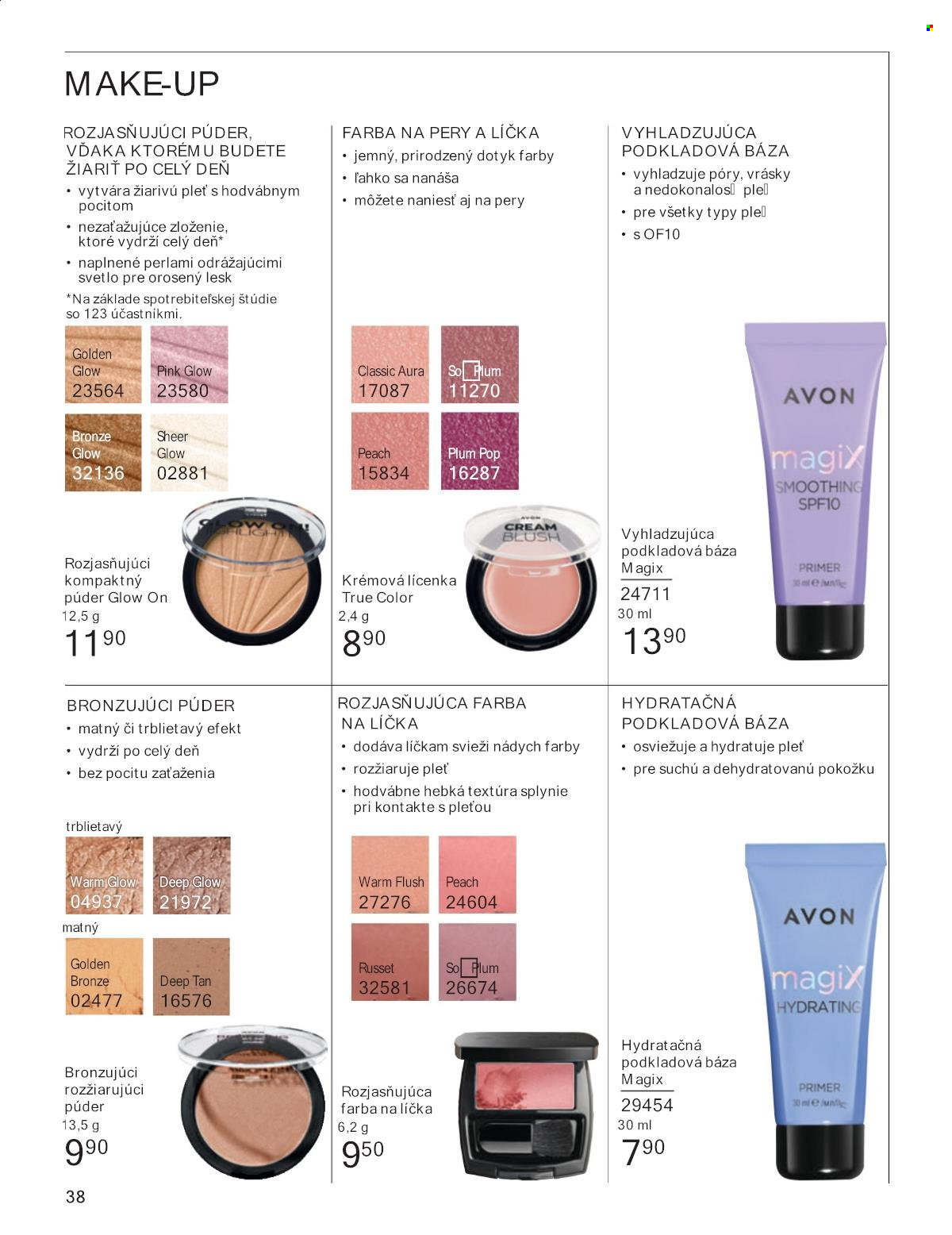 Leták Avon - 1.7.2024 - 31.7.2024. Strana 38