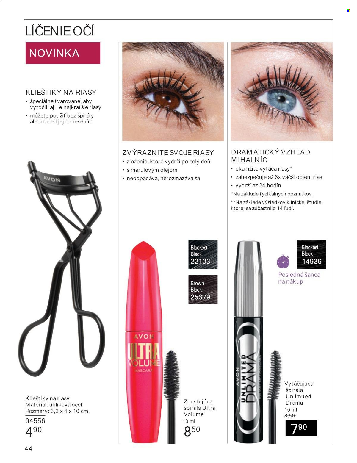 Leták Avon - 1.7.2024 - 31.7.2024. Strana 44