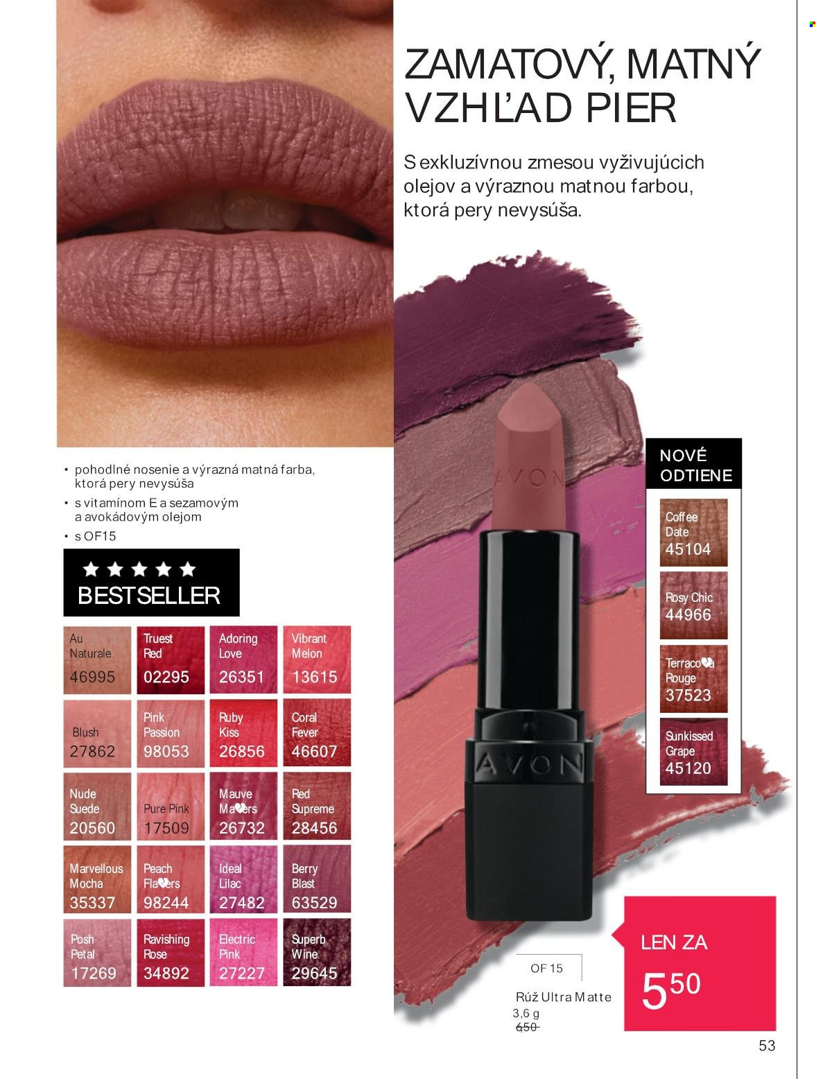 Leták Avon - 1.7.2024 - 31.7.2024. Strana 53