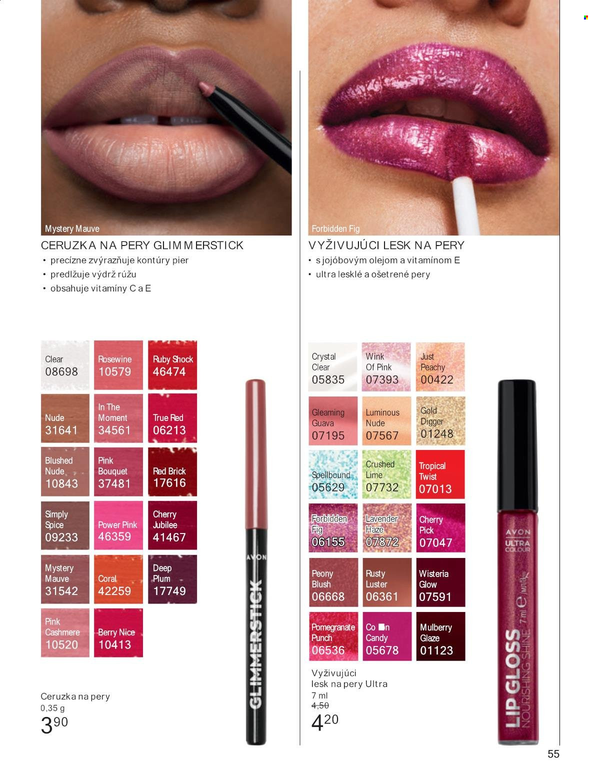 Leták Avon - 1.7.2024 - 31.7.2024. Strana 55
