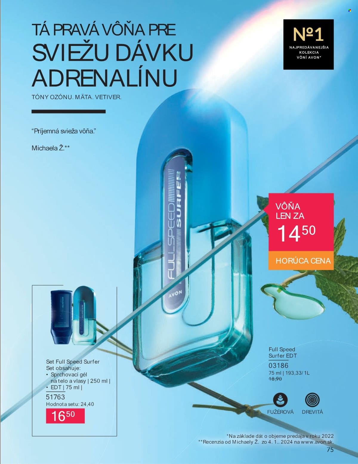 Leták Avon - 1.7.2024 - 31.7.2024. Strana 75