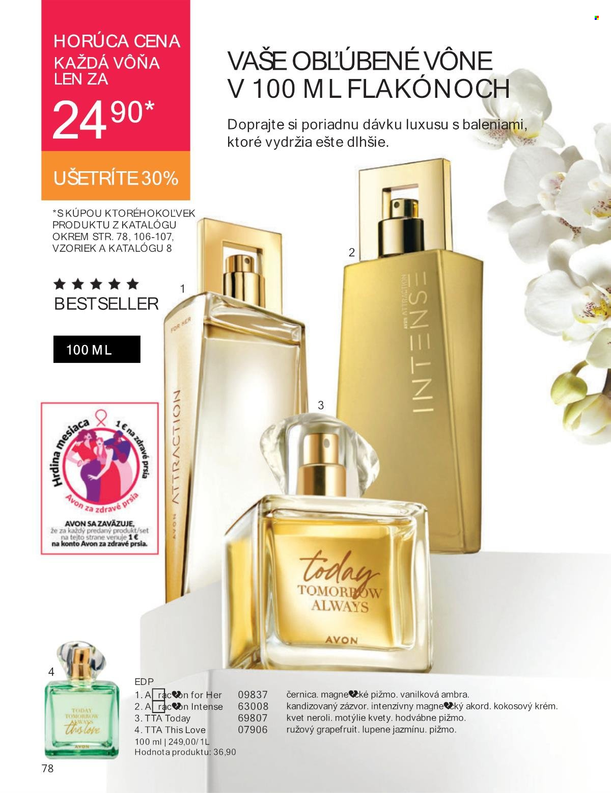 Leták Avon - 1.7.2024 - 31.7.2024. Strana 78